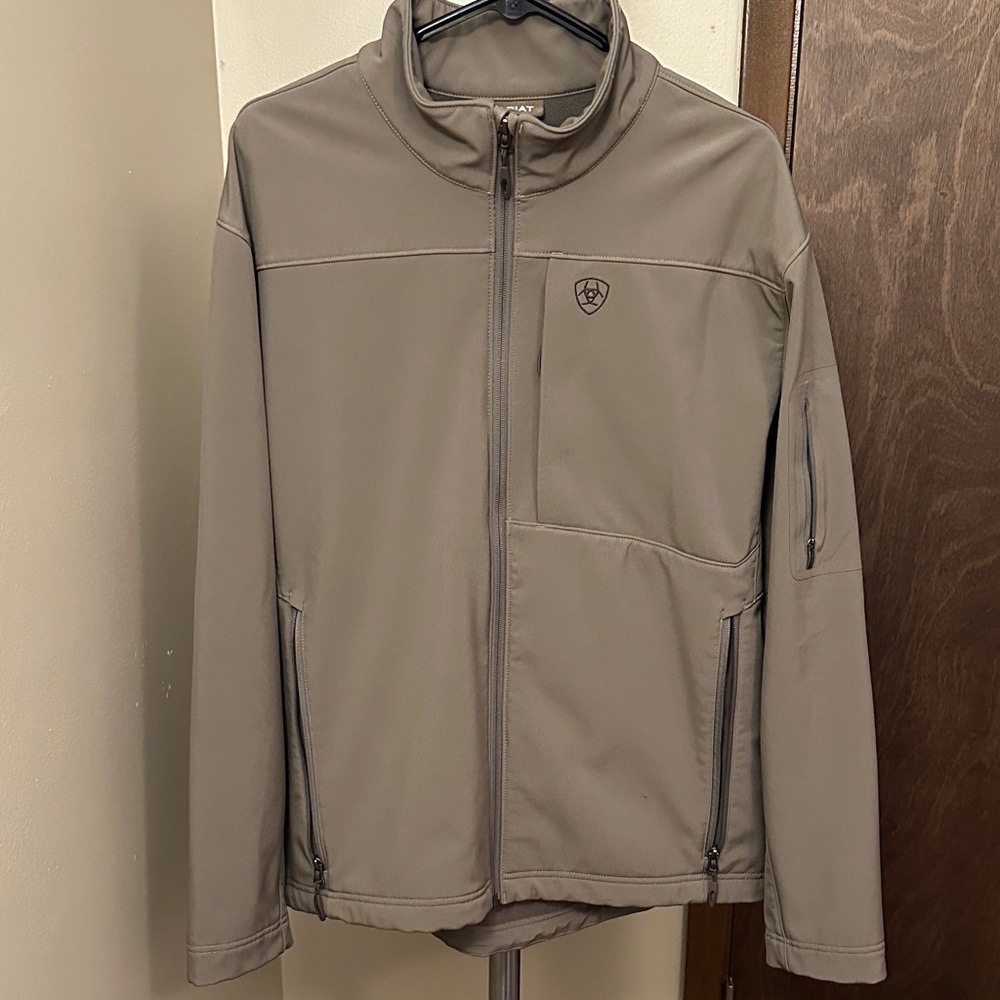 Ariat Men's Performance Softshell Jacket - Taupe
